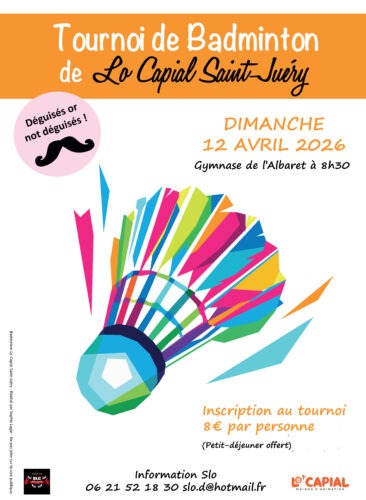 Tournoi de badminton 2026