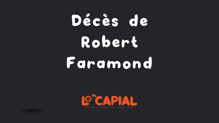 Décès de Robert Faramond
